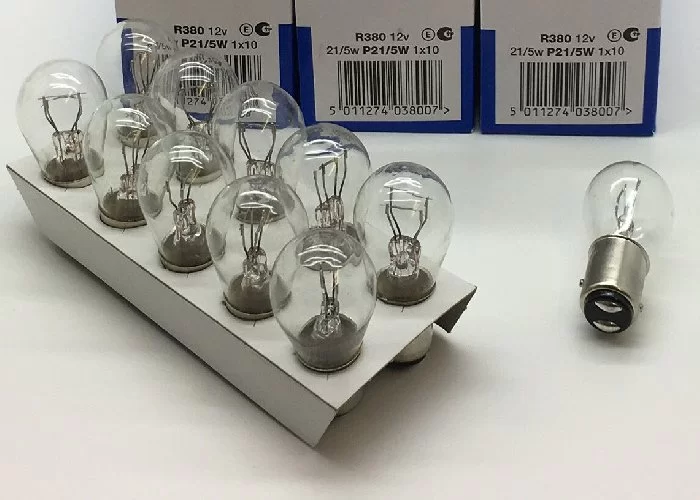 1016 12V 21 5W Çift Duy Şaşı Tırnak Park-Fren Ampulü  Adet 1016 Ampul - 1016ampul12V