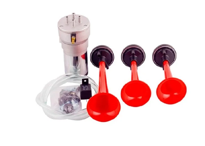 Havalı Dali Korna 3 Borulu Stabel Tip Kendinden Kompresörlü Havalı Korna Toptan - 3bboruhavalı