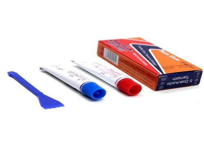 Iran Yapıştırıcı Ikiz Tüp 1 Adet Demir Çelik Plastik Yüzey İran Yapıştırıcı Epoksi  - iranyapıstırıcı1ad