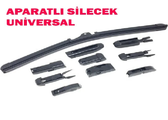 Si̇lecek Süpürgesi̇ Aparatlı 350Mm Uni̇versal Banana Ti̇p Muz Silecek İnwells - aparalı35