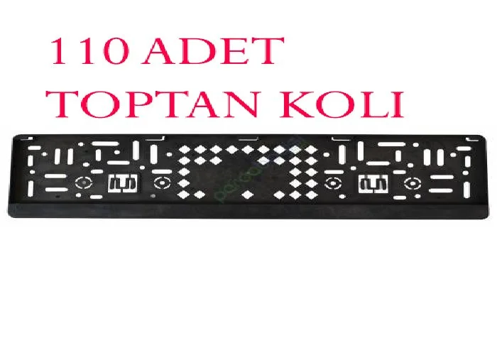 Toptan Plakalık Parlak Siyah Esnek Boş Çıtçıtlı Plaka Altı Siyah Renk Tak Çıkar Koli Plakalık - plakalık110