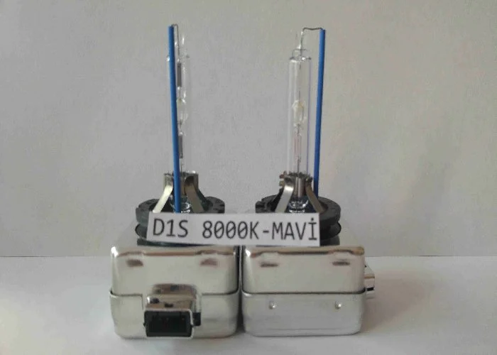 Xenon Ampul D1S 8000K Oto Ampul D Serisi Ampul Mavi Çubuk - D1S800K