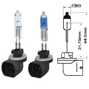  H27 2W 12V 27W 881 Eğri̇ Soketli̇ Halogen Far Ampülü - h28_881_ampul