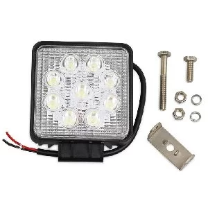 Çalışma Lambası 9 Led Kare Lamba 1 Adet Off Road Sis Lamba Ledli Lamba 