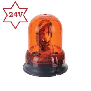 Döner Lamba 24V 24 Volt (Ampüllü) Tepe Lambası Döner Lamba Döner 