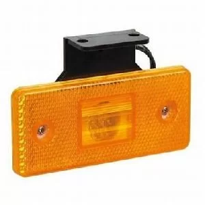 Dorse Lamba Side Marker Adet Yan Sallama Lamba E Belgeli 24V Turuncu 