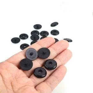 Emniyet Kemeri Klipsi  Siyah 10 Takim Kemer Düğmesi̇ Stop Düğme Toka Kemer Klipsi - 10takımklips
