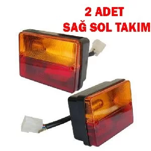 Traktör Stop Lambası Mf 275 - Römork Karavan Stop Lamba Takımı Mf 275 Stop Lambası
