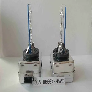 Xenon Ampul D3S 8000K Oto Ampul D Serisi Ampul Mavi Çubuk 